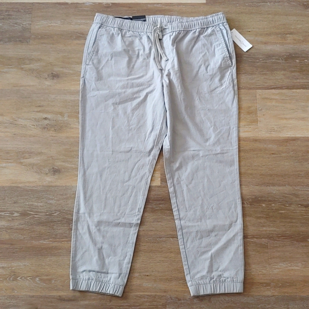 NWT Treasure & Bond Men's Grey Jogger Pants Size XL